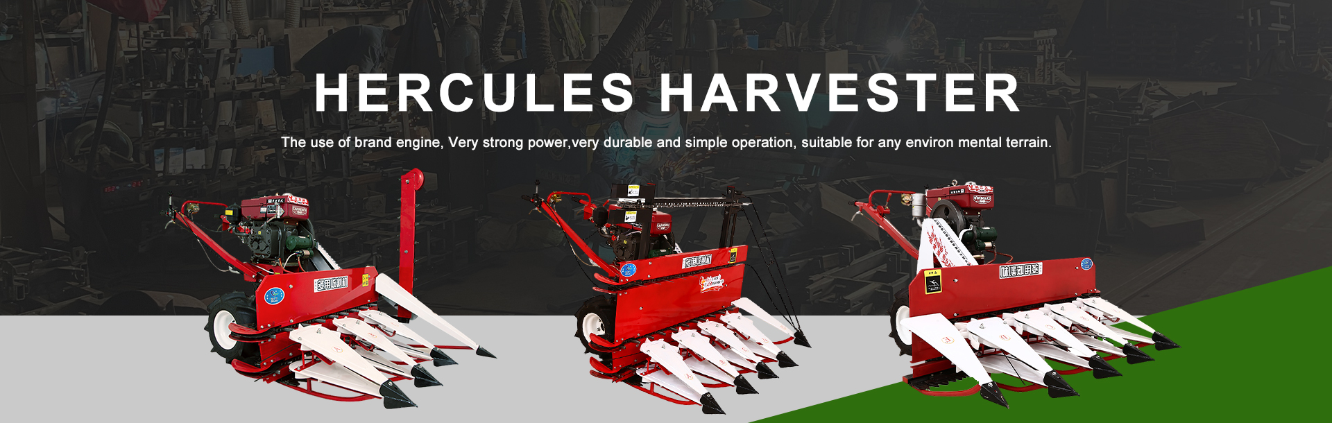 mini combine harvester for soybean