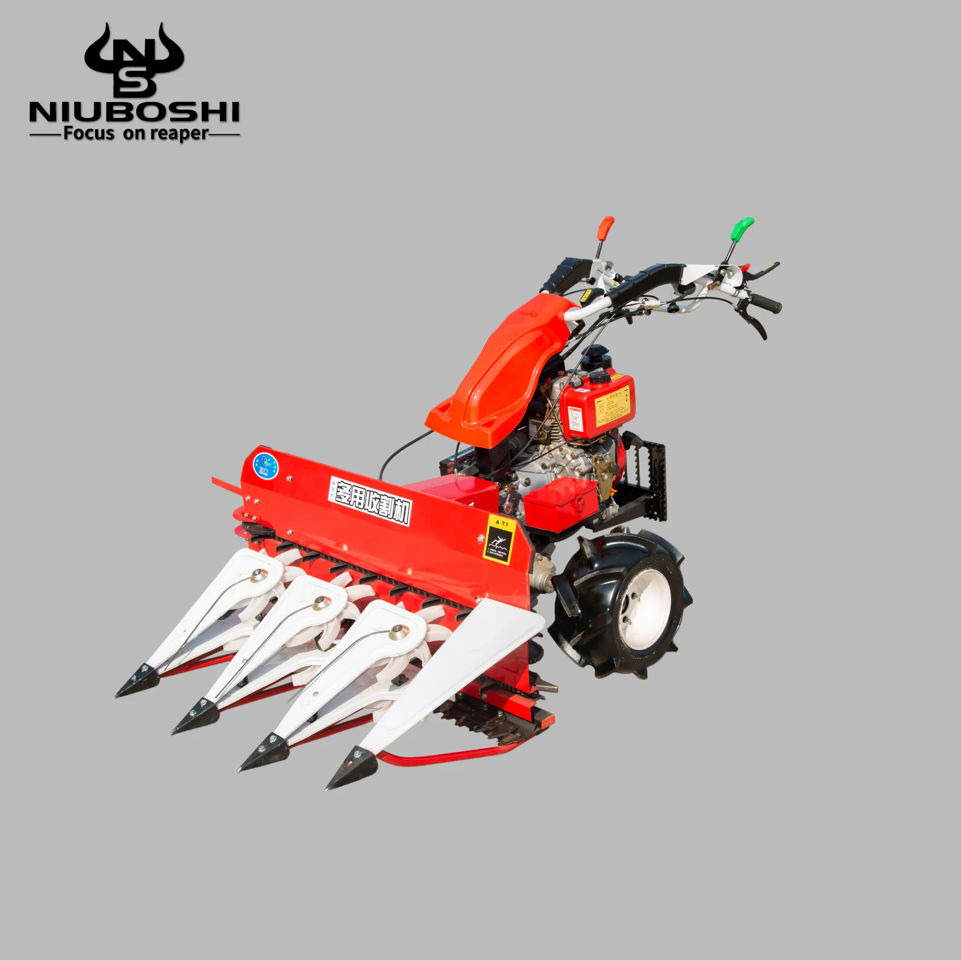 Trailbreaker GK100C2 Reaper Machine-Hebei Niuboshi|Efficient Harvesting&amp;Versatile Crop Handling