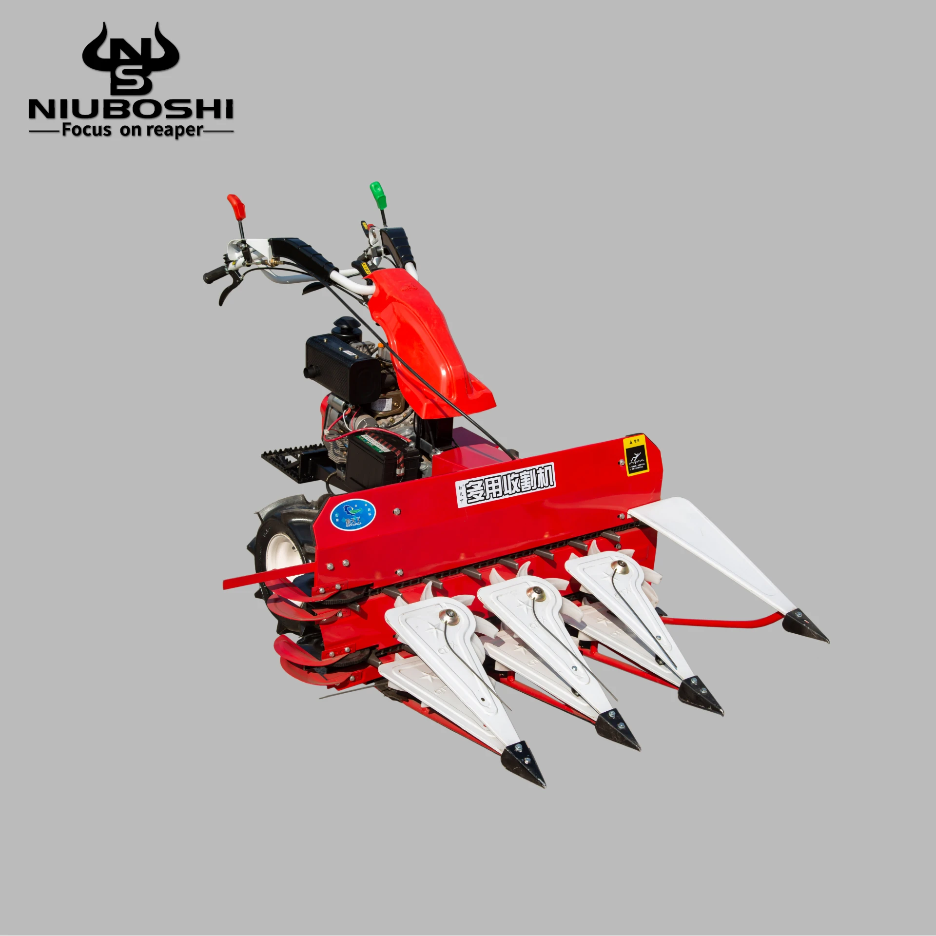 Trailbreaker GK100C2 Reaper Machine-Hebei Niuboshi|Efficient Harvesting&amp;Versatile Crop Handling