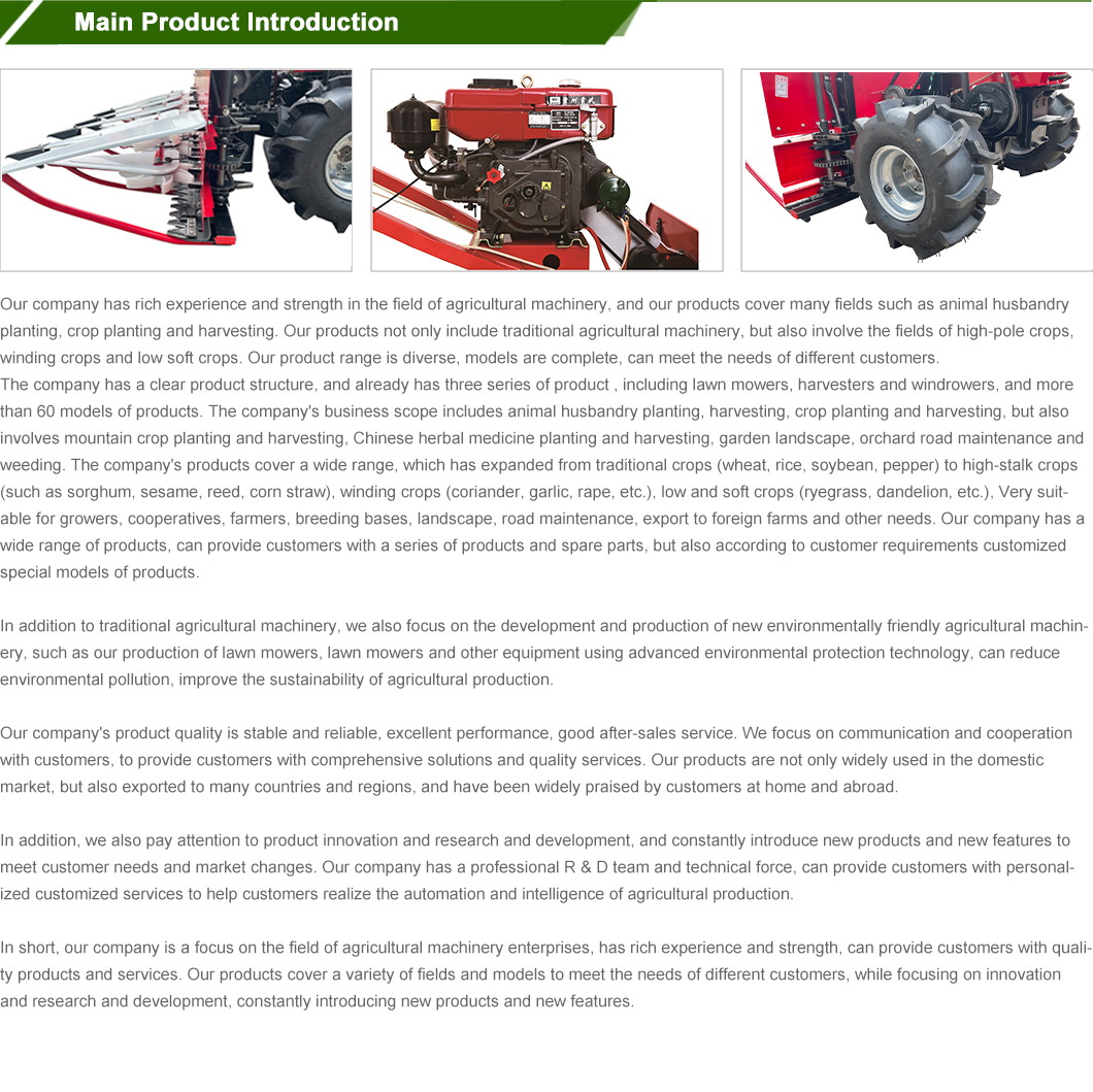 wheat crop cutting machine
